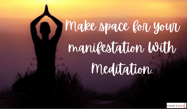 let go of your manifestation