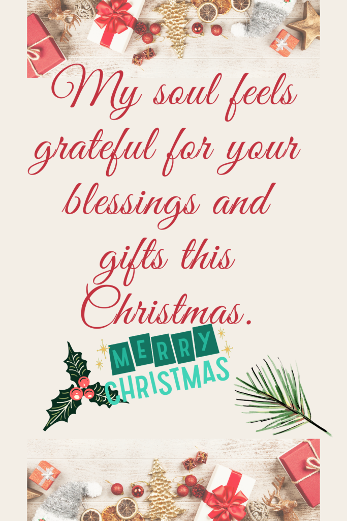 Christmas affirmations