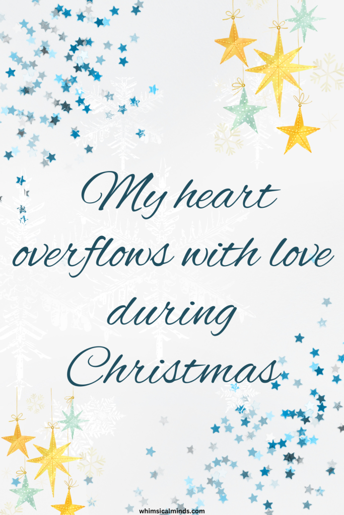 Christmas affirmations