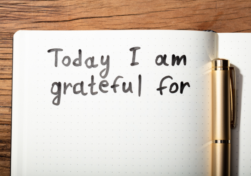 morning gratitude list