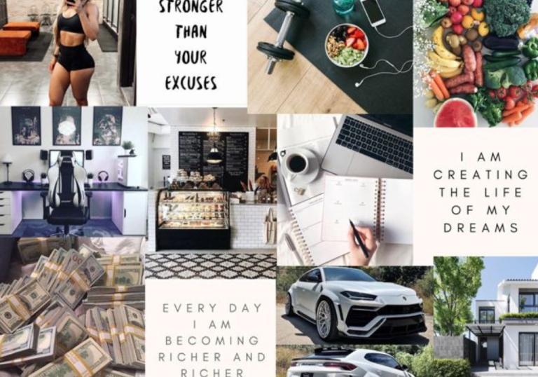 The Ultimate Vision Board Checklist To Manifest Like a BOSS!